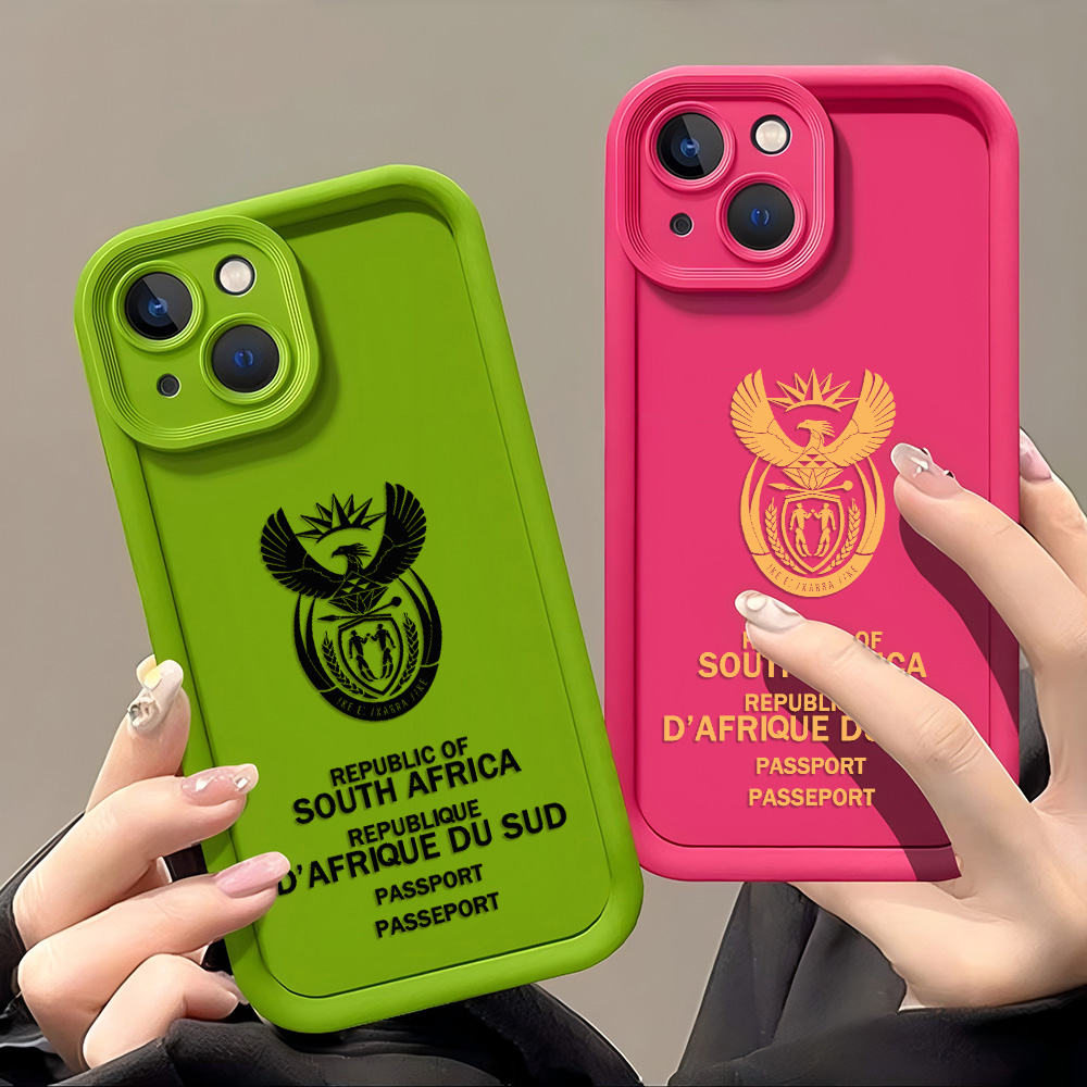 Phone Cases South Africa - South Africa Passport Phone Case for
