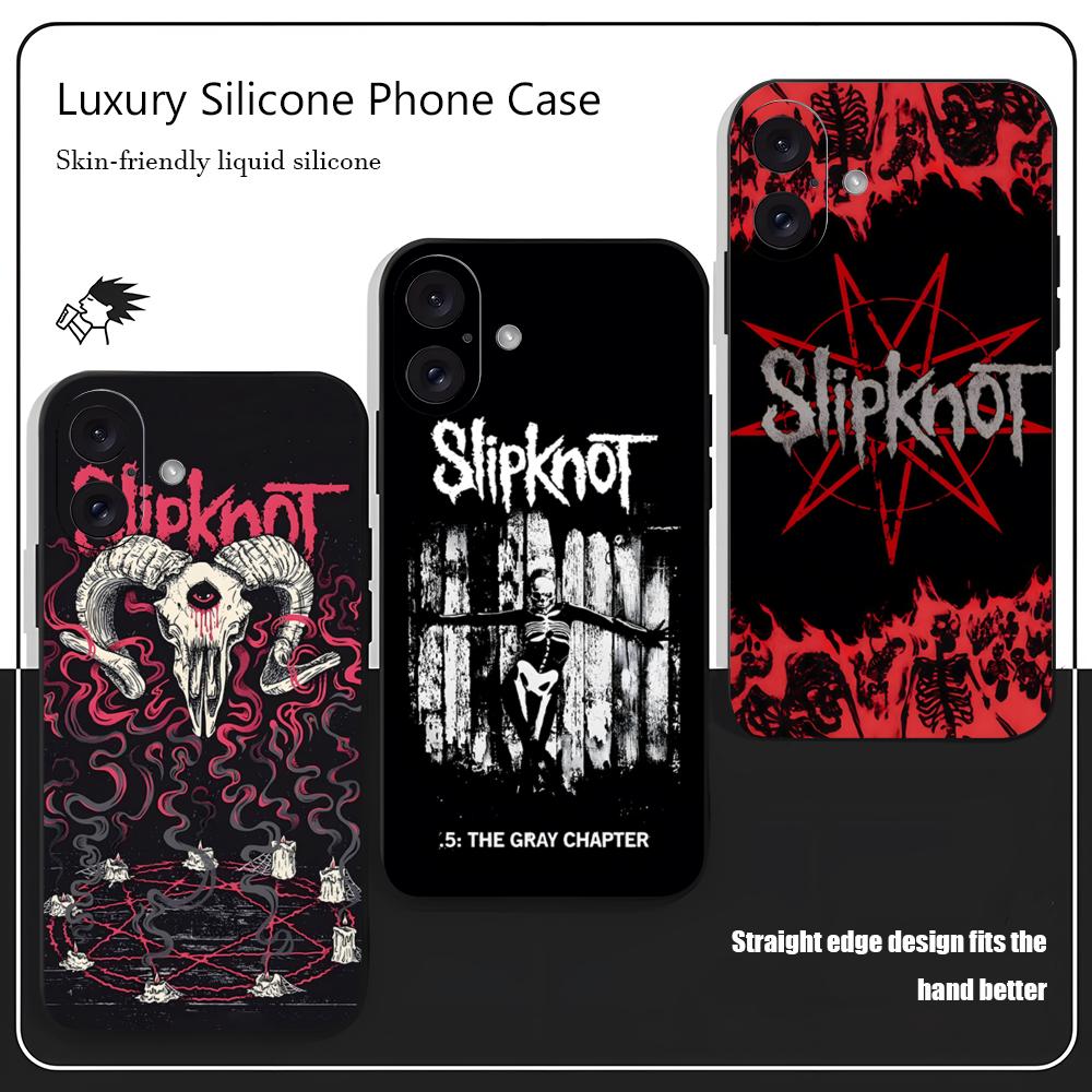 Apple Iphone 15 - S-Slipknot Popular Band Phone Case For