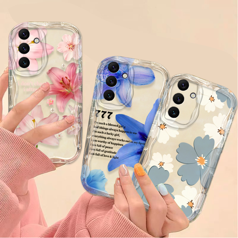 Beautiful Pink Lily Pattern Ph - Phone Cases Samsung A14 评论和价格
