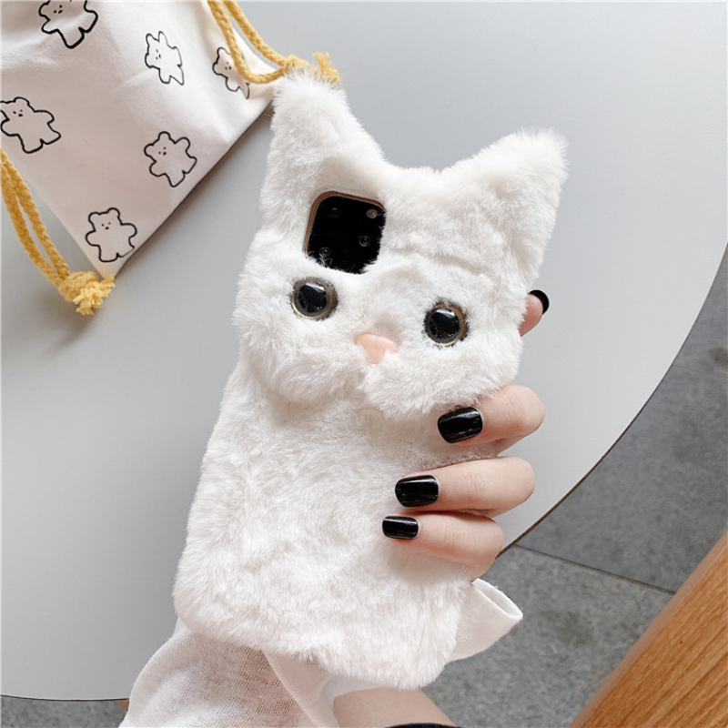 3D Cute Cartoon Cat Furry Plus - Apple Iphone 15 评论和价格