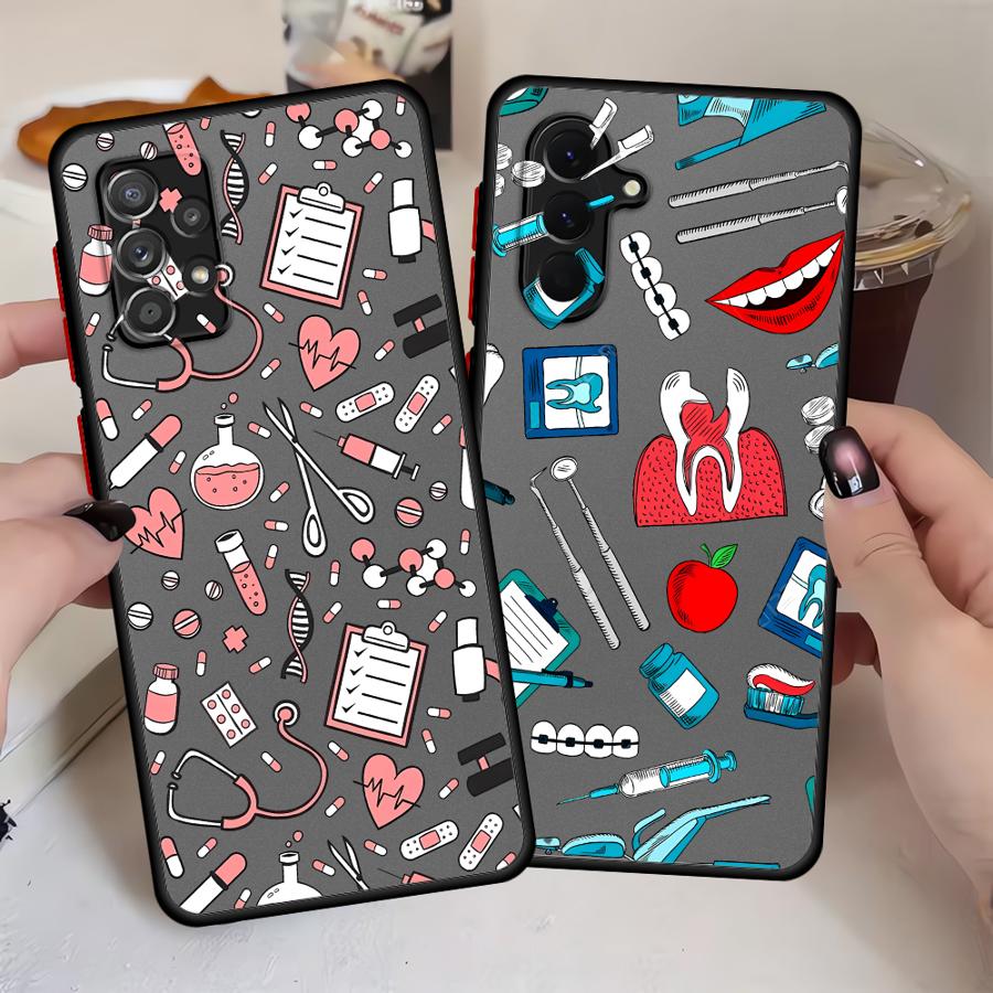 Cool Nurse Medicine Case for S - Phone Cases Samsung A14 评论和价格