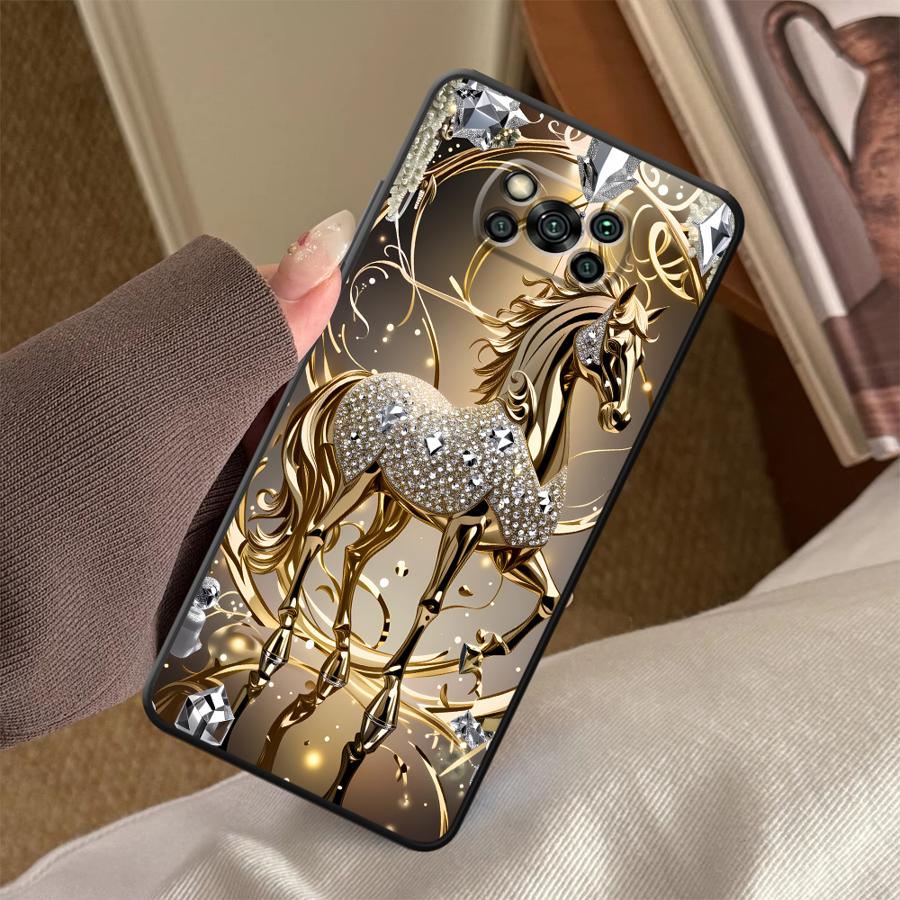 Golden Horse Funda Phone Cover - Phone Cases Horse 评论和价格