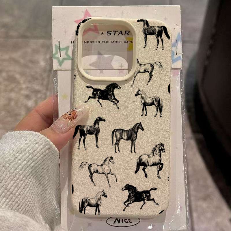 Realistic Style Horse Head Cow - Phone Cases Horse 评论和价格