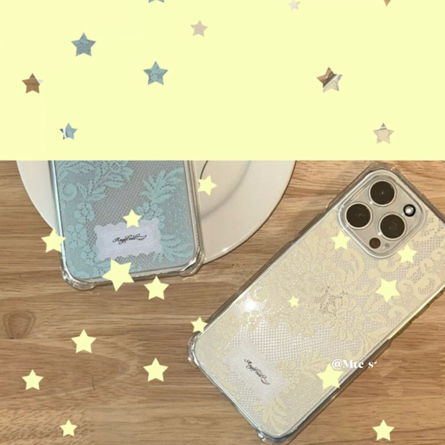 Korean Ins Colored Lace Sweet  - Phone Cases Girly 评论和价格