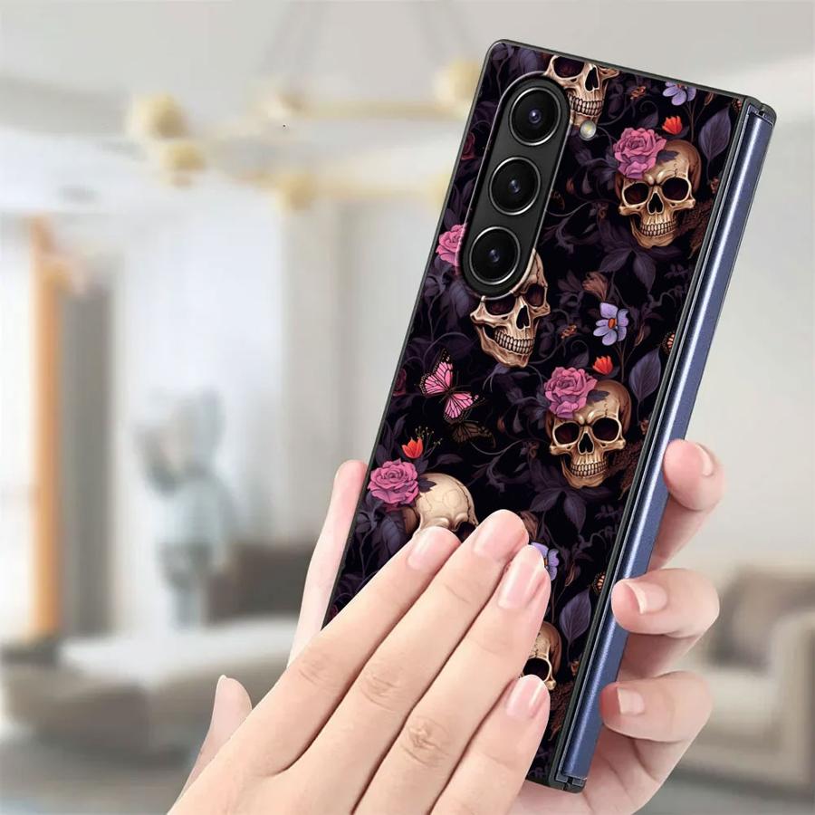 Skull Art Case for Samsung Gal - Phone Cases Z Fold 4 评论和价格