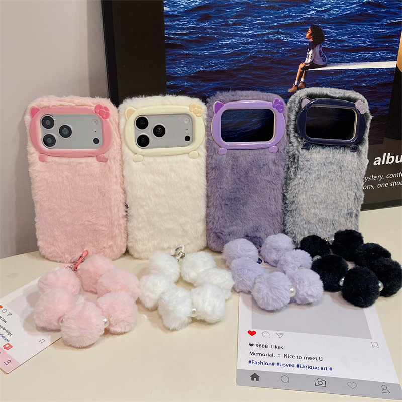 Luxury Solid Colors Furry Plus - Apple Iphone 15 评论和价格
