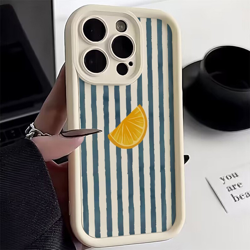 Striped Lemon Slice Pattern Ph - Apple Iphone 15 评论和价格