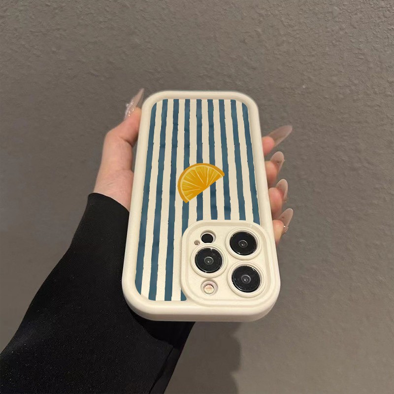 Striped Lemon Slice Pattern Ph - Apple Iphone 15 评论和价格