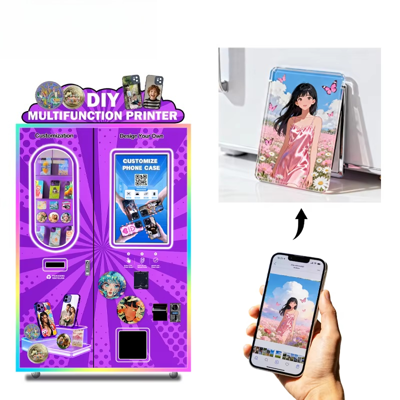 Self Service Customized DIY Pr - Phone Cases Vending Machine 评论和价格