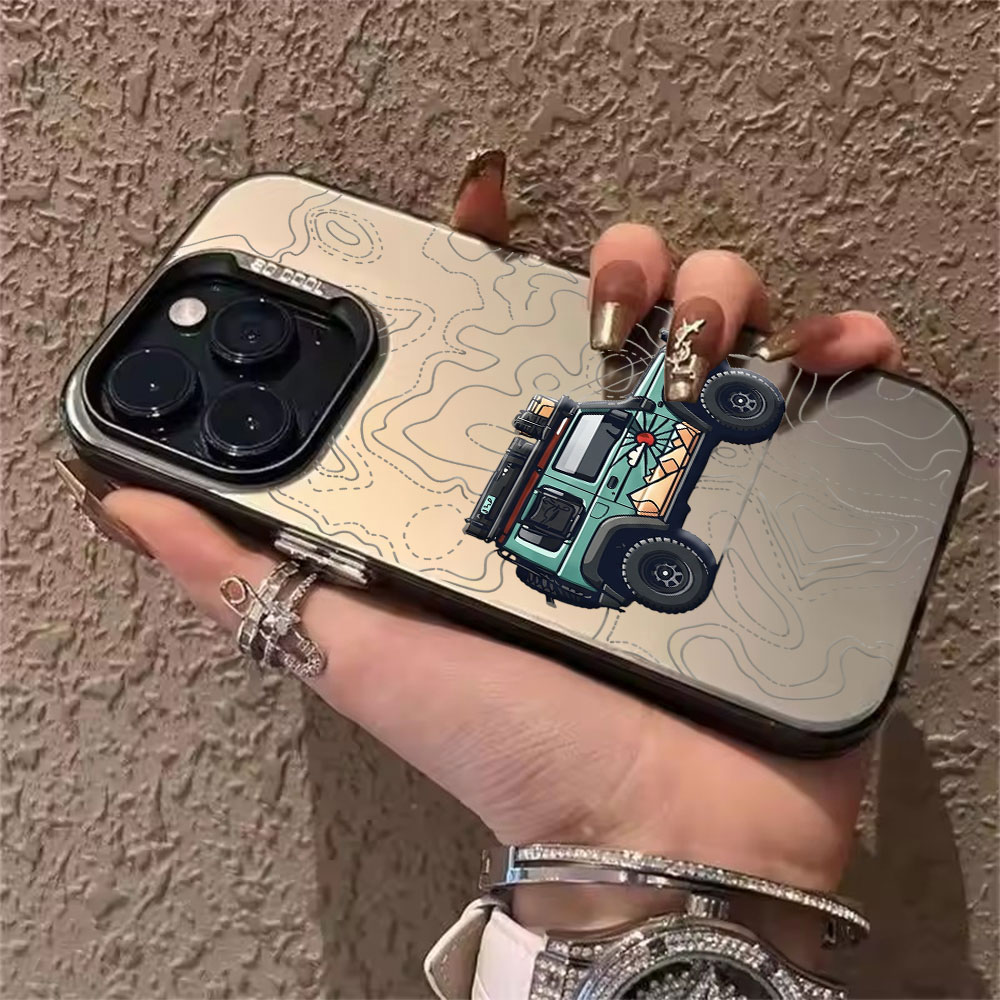 Simple Car Pattern Phone Case  - Phone Cases Hard 评论和价格