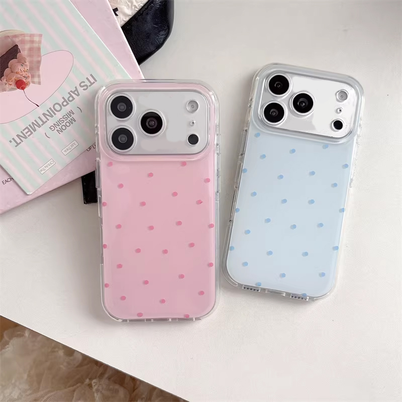 Korean Ins Girl Simple Blue Pi - Phone Cases Girly 评论和价格