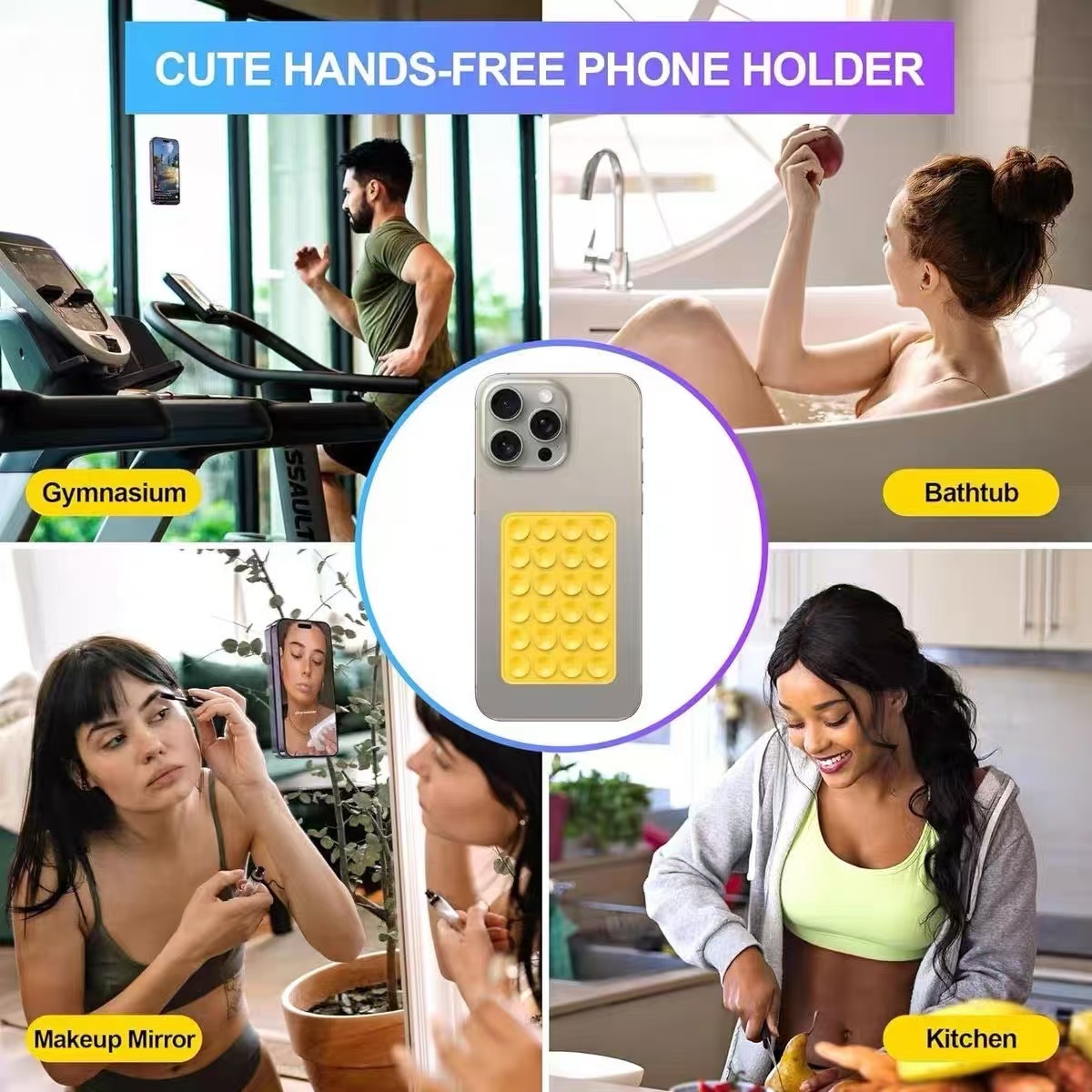 Silicone Suction Cup Phone Hol - Phone Cases Case 评论和价格
