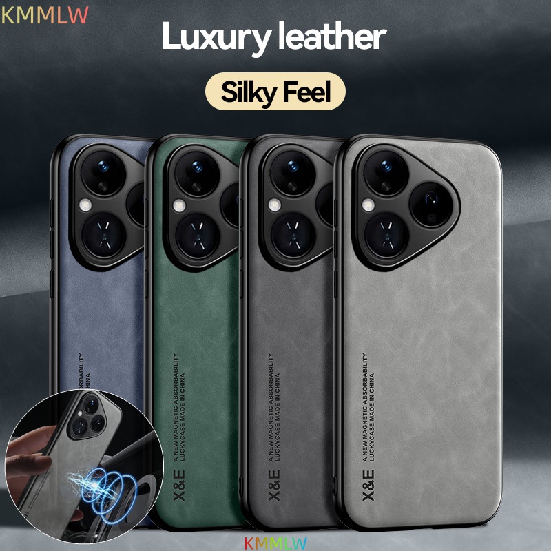 Luxury Leather Case For Huawei - Huawei Pura 70 评论和价格