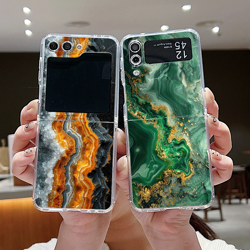 Artistic Colorful Marble Textu - Phone Cases Z Fold 4 评论和价格